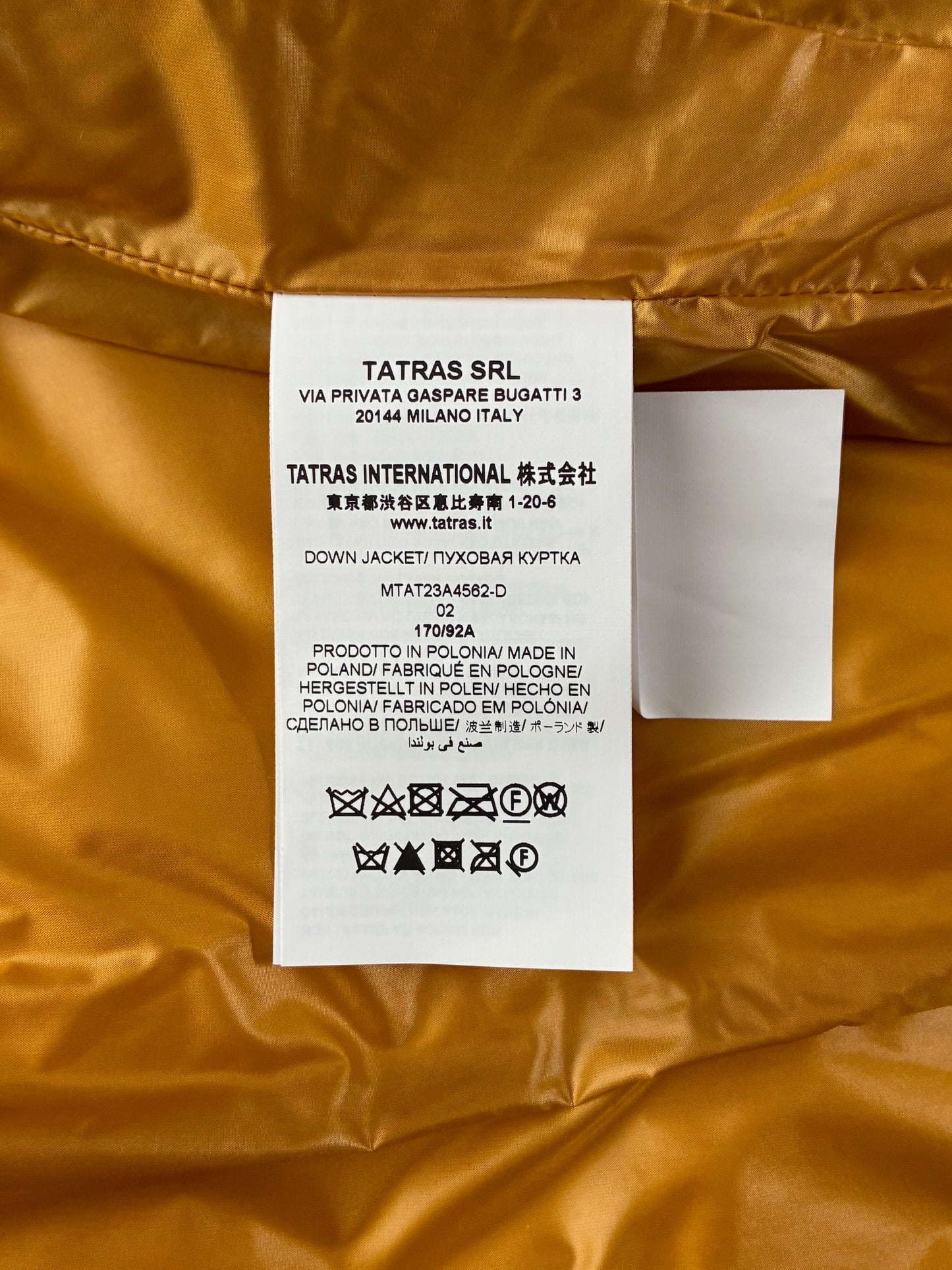 TATRAS / タトラス BELBO 【New Old Stock】