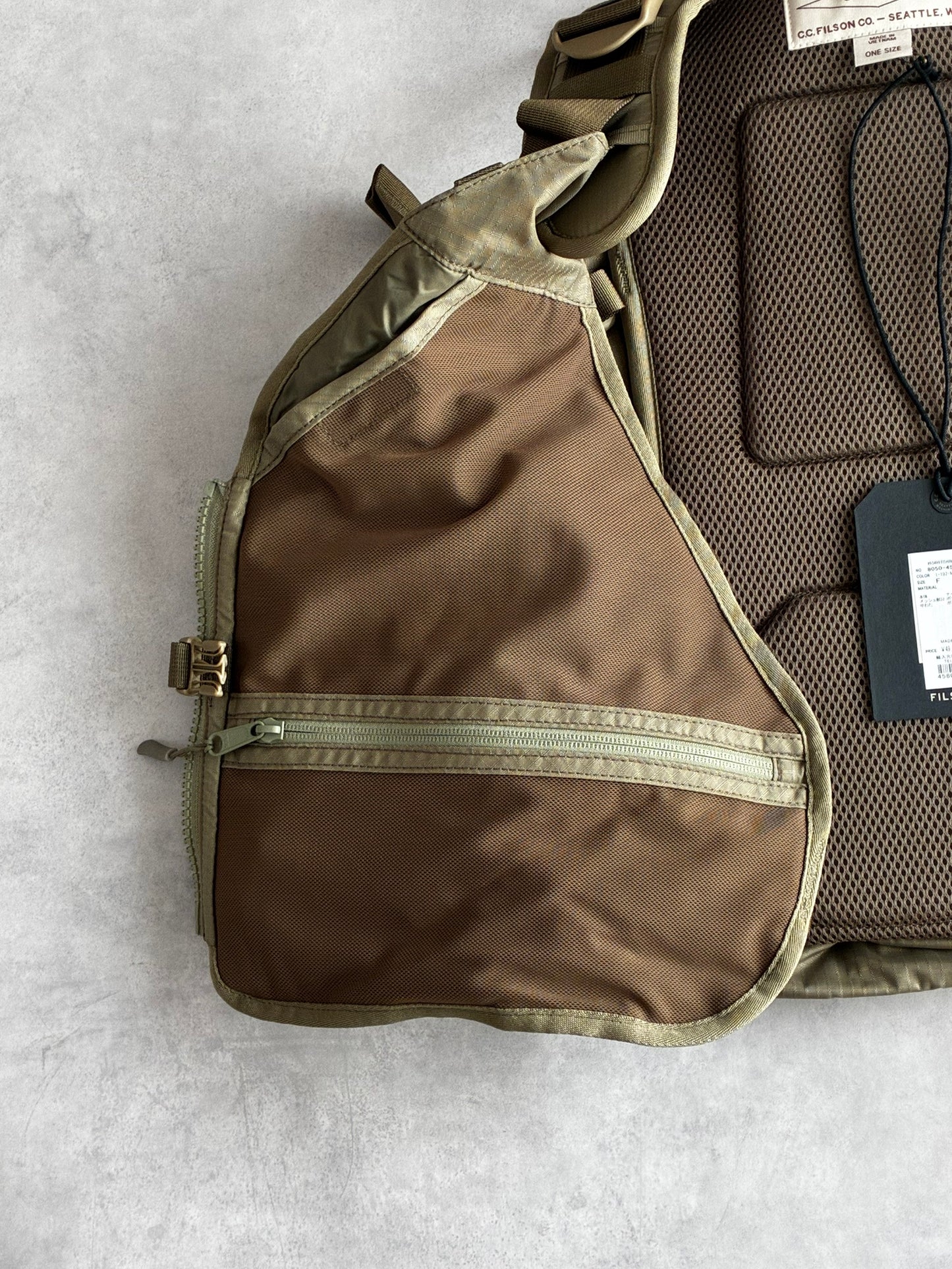 FILSON / フィルソン FISHING GUIDE VEST【New Old Stock】
