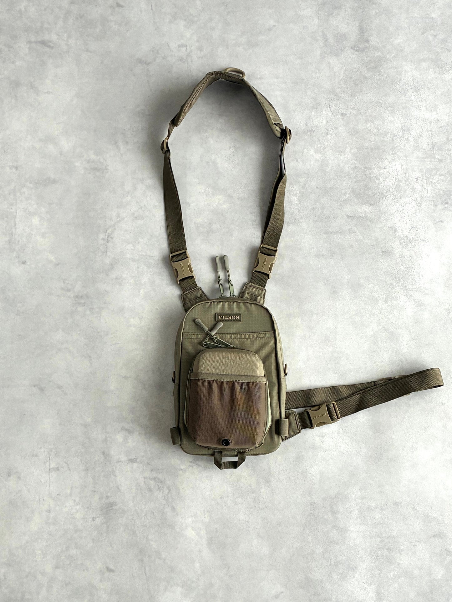 FILSON / フィルソン  FISHING CHEST PACK 【New Old Stock】
