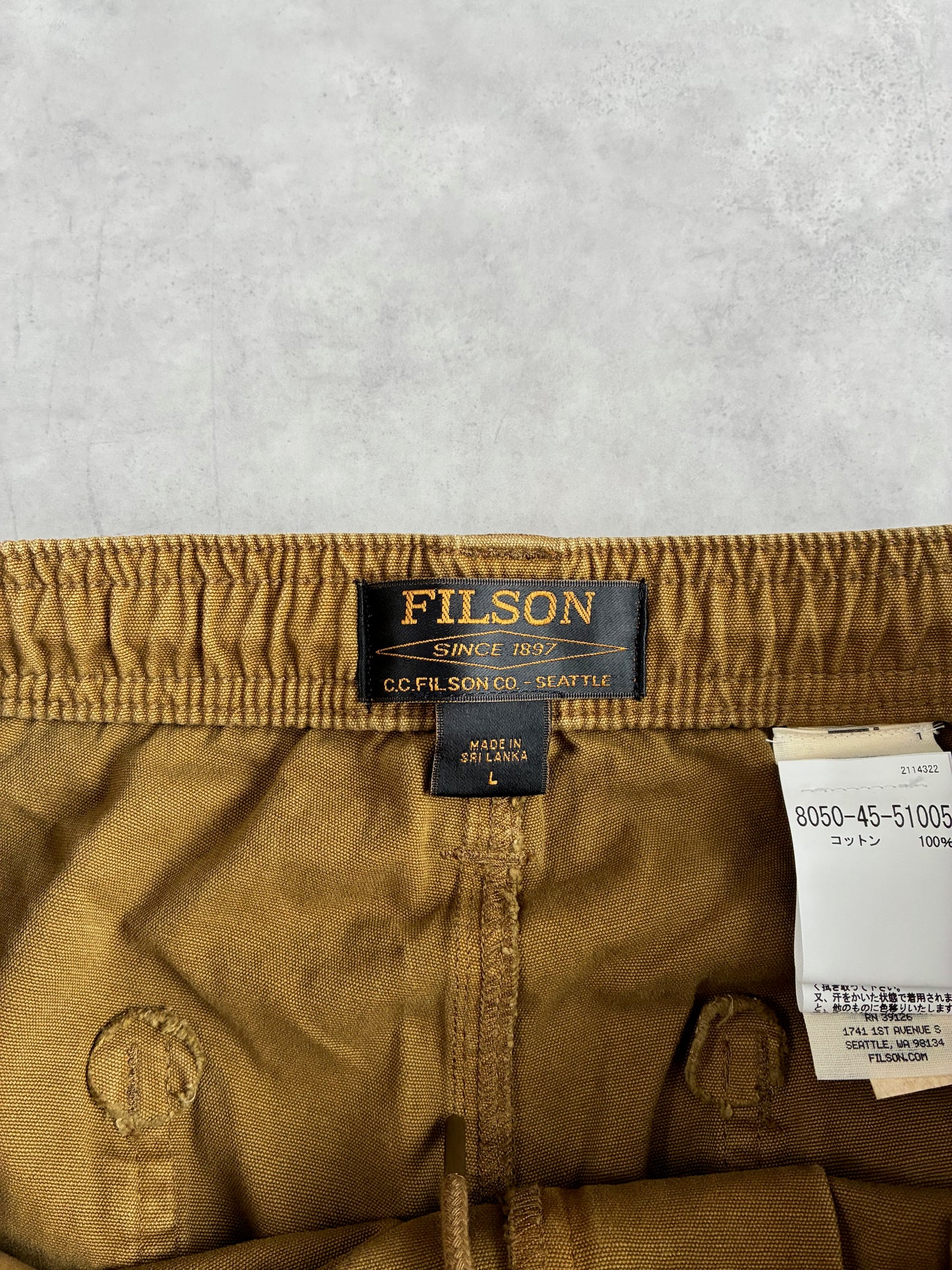 FILSON / フィルソン  Oakville Canvas Shorts 【New Old Stock】