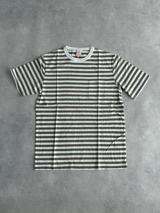 Healthknit / ヘルスニット ベーシックボーダー半袖Tシャツ