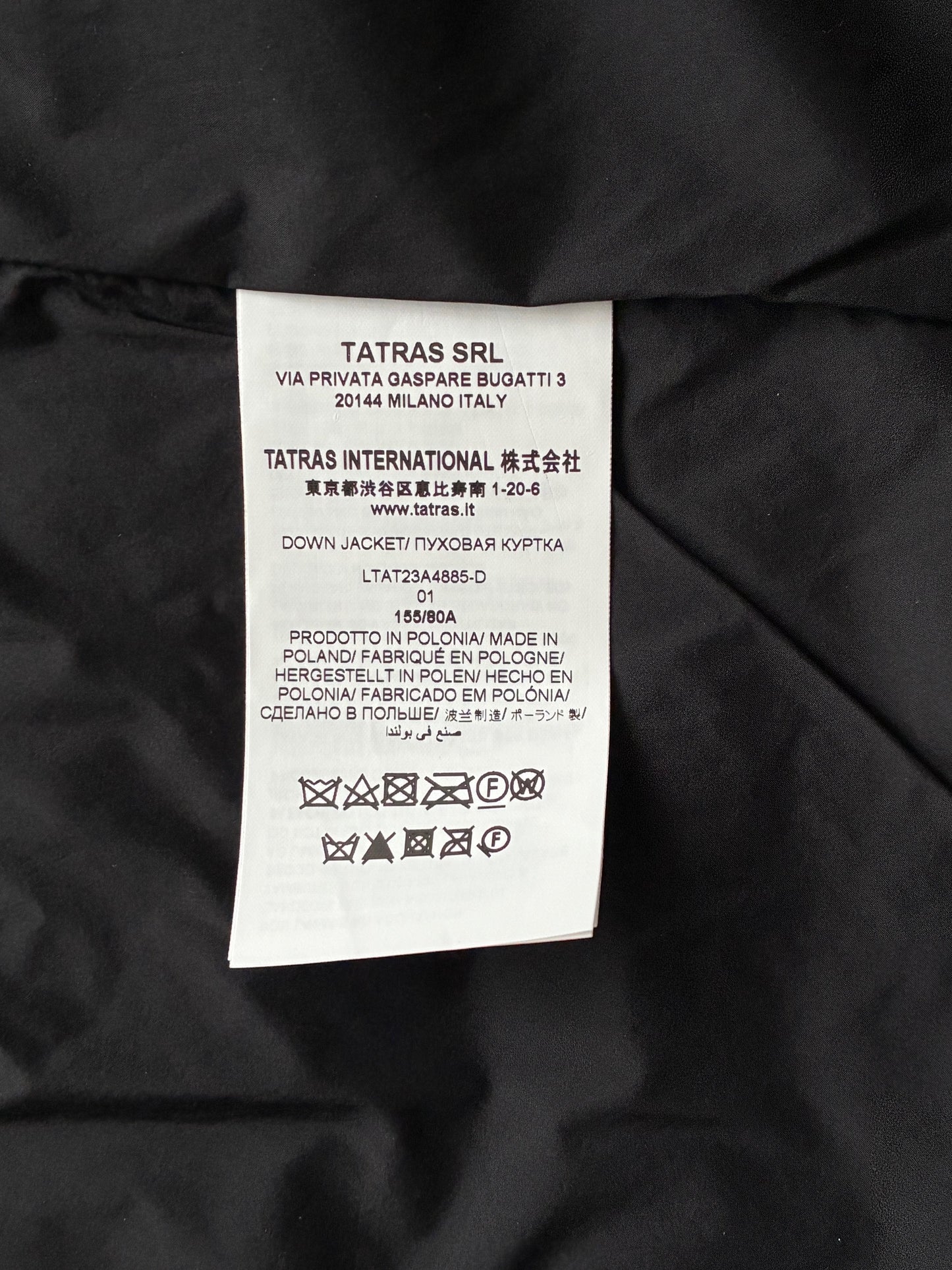 TATRAS / タトラス NOKO 【New Old Stock】