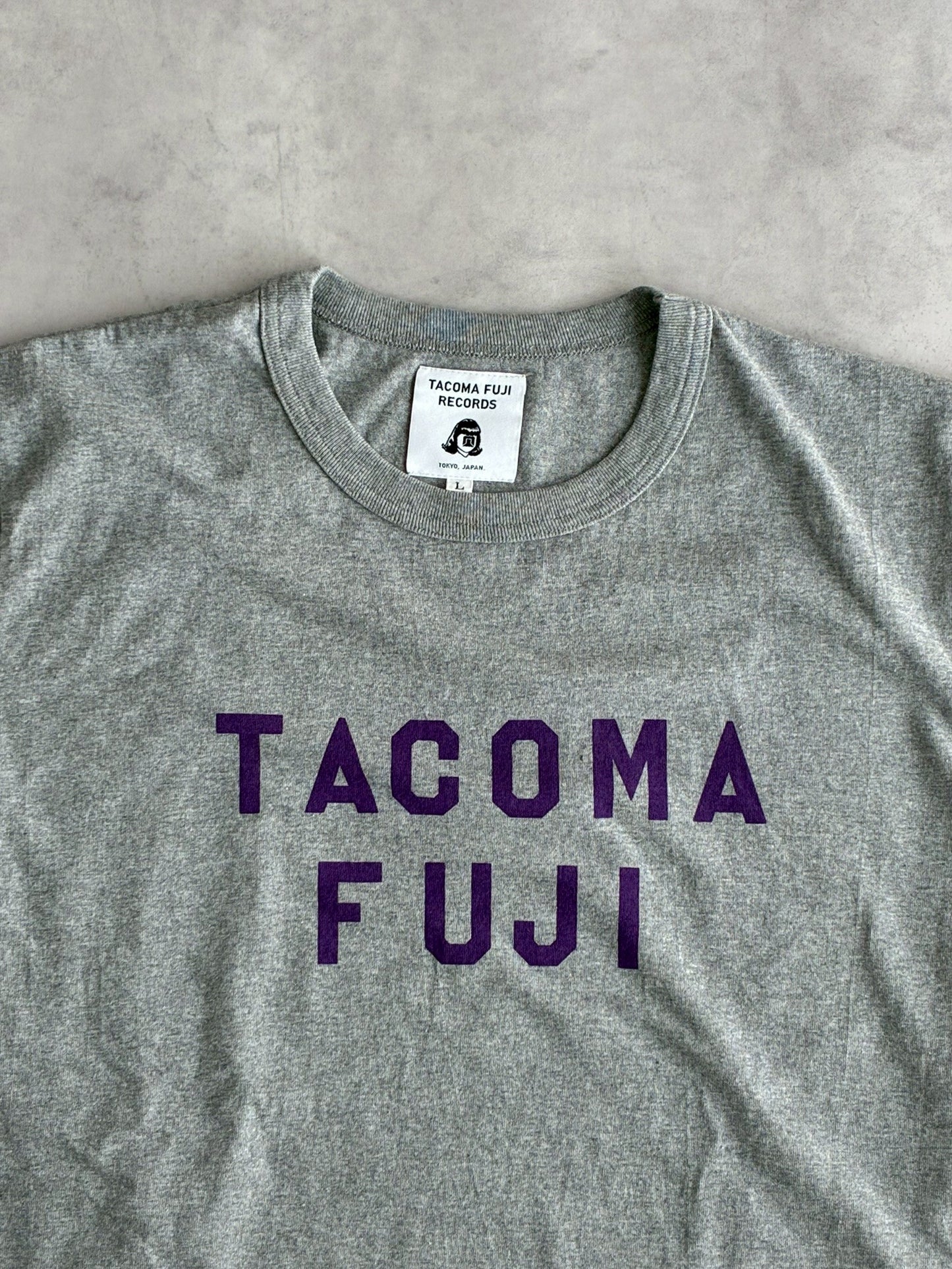 TACOMA FUJI RECORDS / タコマフジレコード  TACOMA FUJI (OB ver.) Tee designed by Jerry UKAI 【New Old Stock】