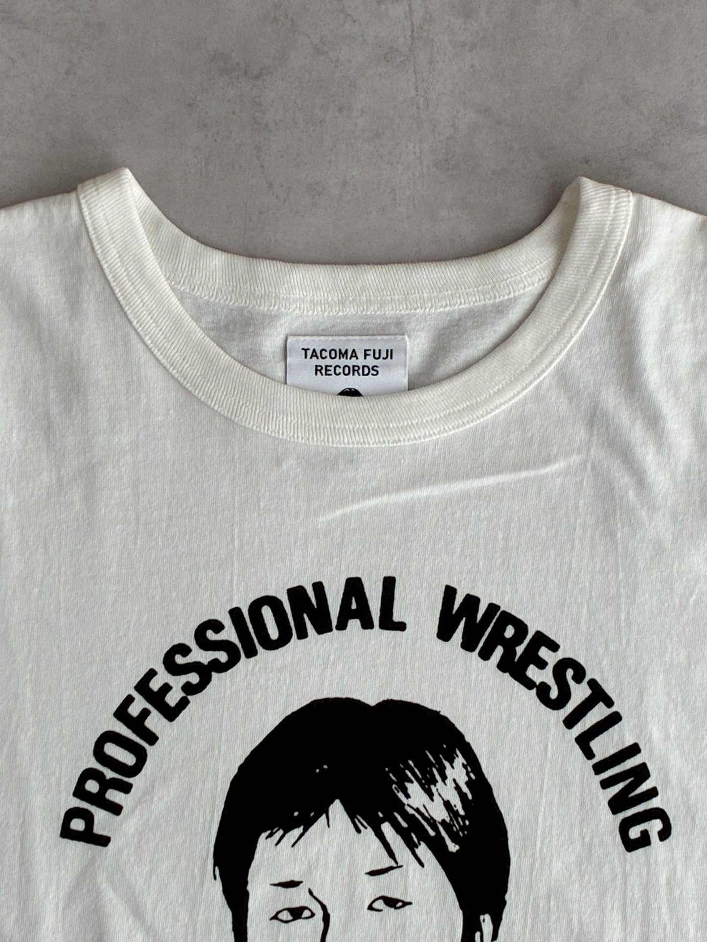 TACOMA FUJI RECORDS / タコマフジレコード  前田日明 Tee designed by Tomoo Gokita 【New Old Stock】