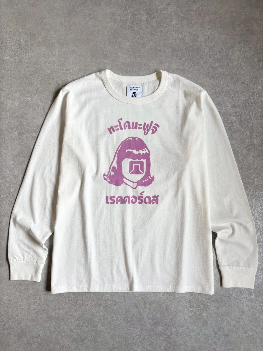 TACOMA FUJI RECORDS×ヤンガオ　 / タコマフジレコード  PHAHURAT MARKET TACOMA LS  designed by MOOLA / YANGGAO 【New Old Stock】