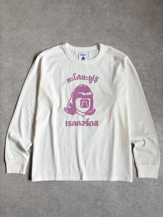 TACOMA FUJI RECORDS×ヤンガオ　 / タコマフジレコード  PHAHURAT MARKET TACOMA LS  designed by MOOLA / YANGGAO 【New Old Stock】