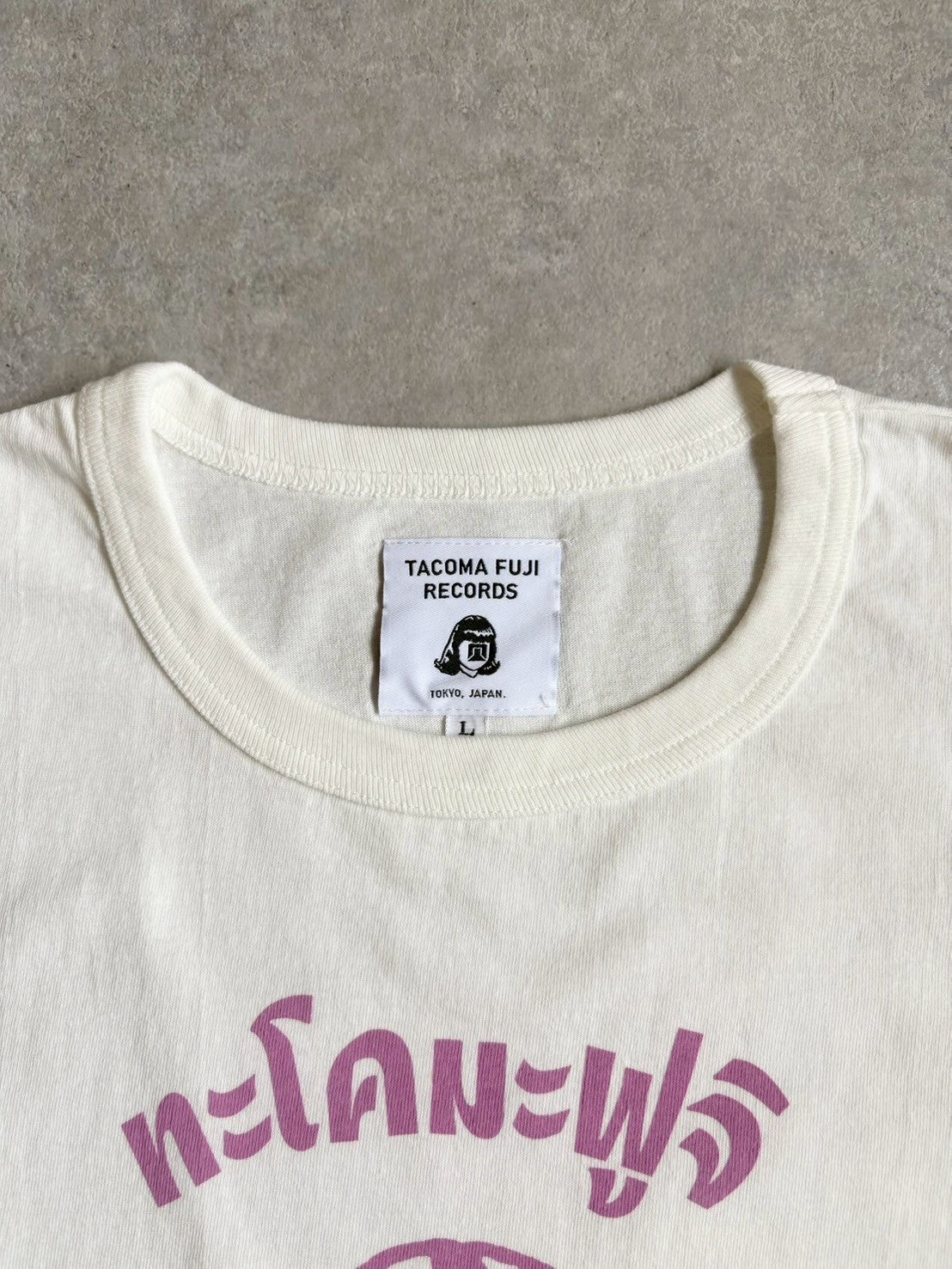 TACOMA FUJI RECORDS×ヤンガオ　 / タコマフジレコード  PHAHURAT MARKET TACOMA LS  designed by MOOLA / YANGGAO 【New Old Stock】