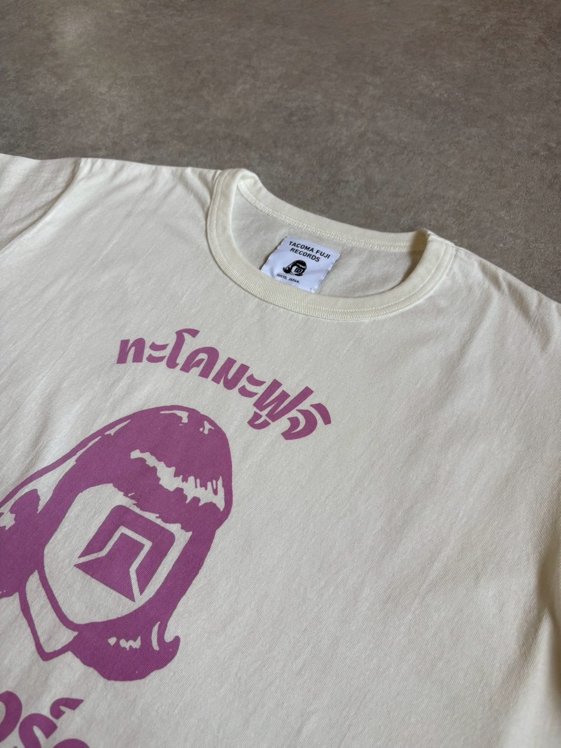 TACOMA FUJI RECORDS×ヤンガオ　 / タコマフジレコード  PHAHURAT MARKET TACOMA LS  designed by MOOLA / YANGGAO 【New Old Stock】