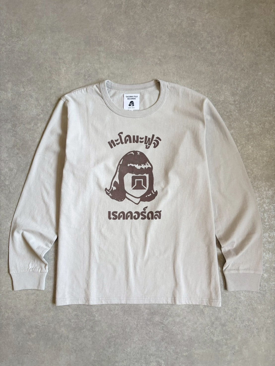 TACOMA FUJI RECORDS×ヤンガオ　 / タコマフジレコード  PHAHURAT MARKET TACOMA LS  designed by MOOLA / YANGGAO 【New Old Stock】