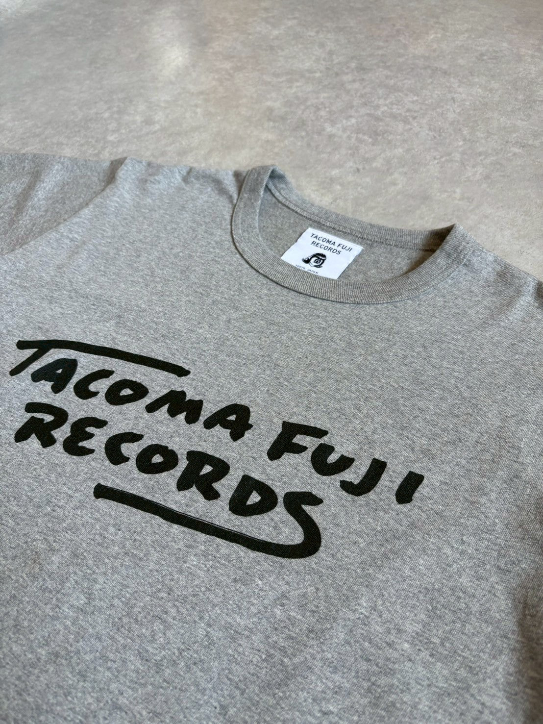 TACOMA FUJI RECORDS / タコマフジレコード T.F.R LOGO LS designed by Tomoo Gokita 【New Old Stock】