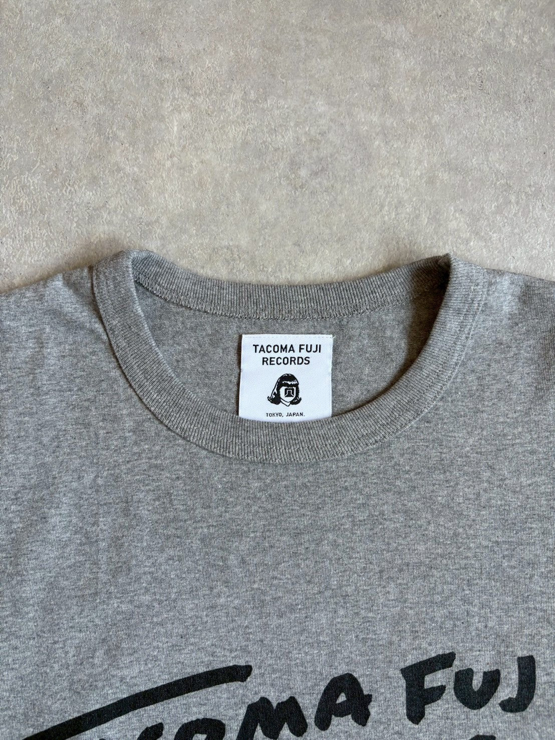 TACOMA FUJI RECORDS / タコマフジレコード T.F.R LOGO LS designed by Tomoo Gokita 【New Old Stock】