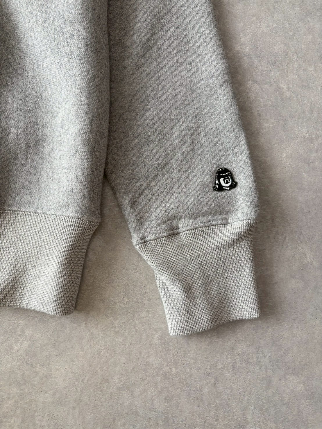 TACOMA FUJI RECORDS / タコマフジレコード HOT DOG COLLEGE LOGO SWEATSHIRT  designed by Shuntaro Watanabe【New Old Stock】