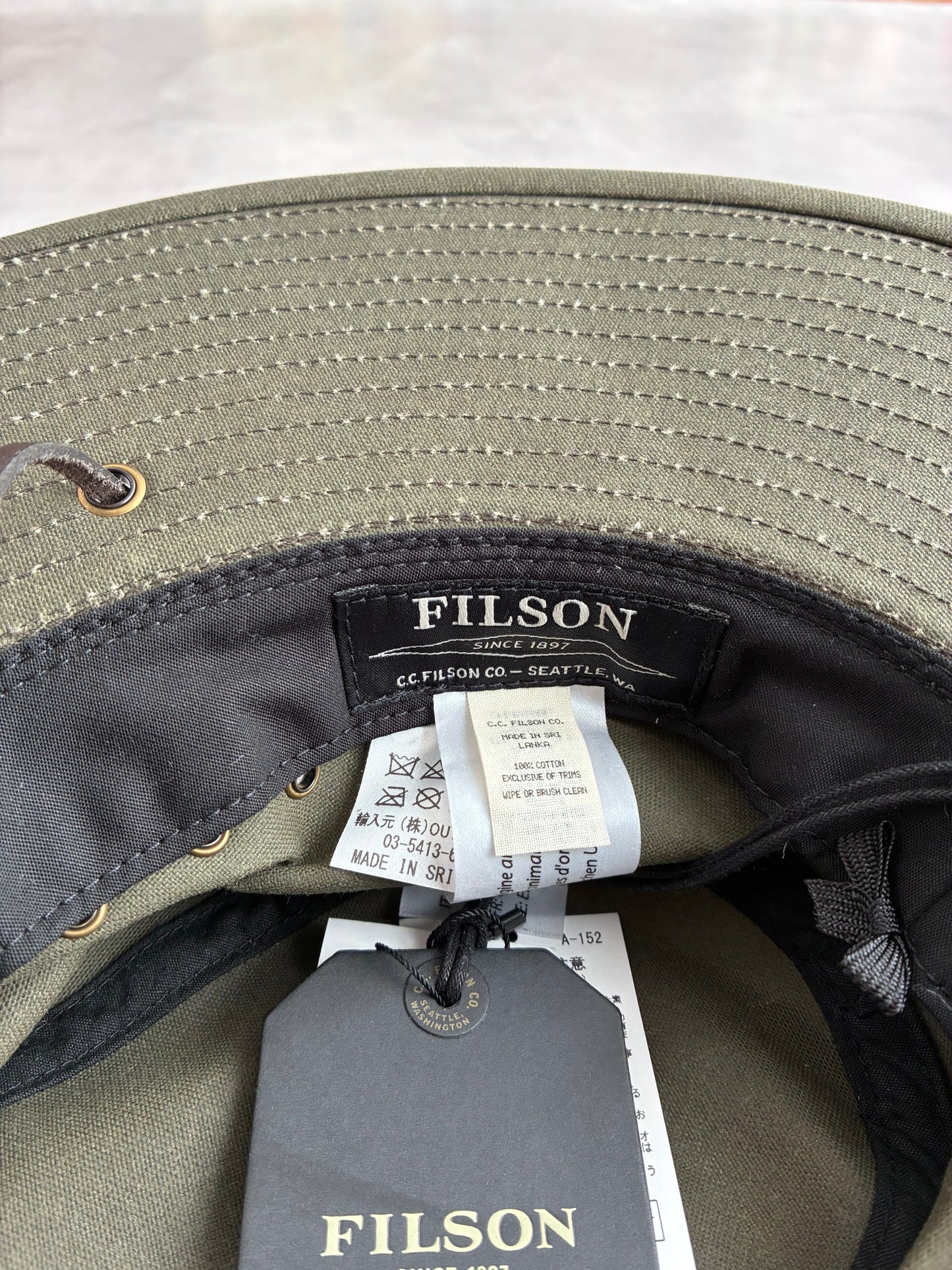 FILSON / フィルソン Tin Bush Hat　【New Old Stock】