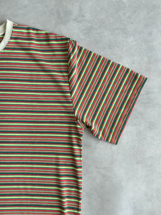 BRING / ブリング  DRYCOTTONY マルチボーダーTシャツ 【New Old Stock】