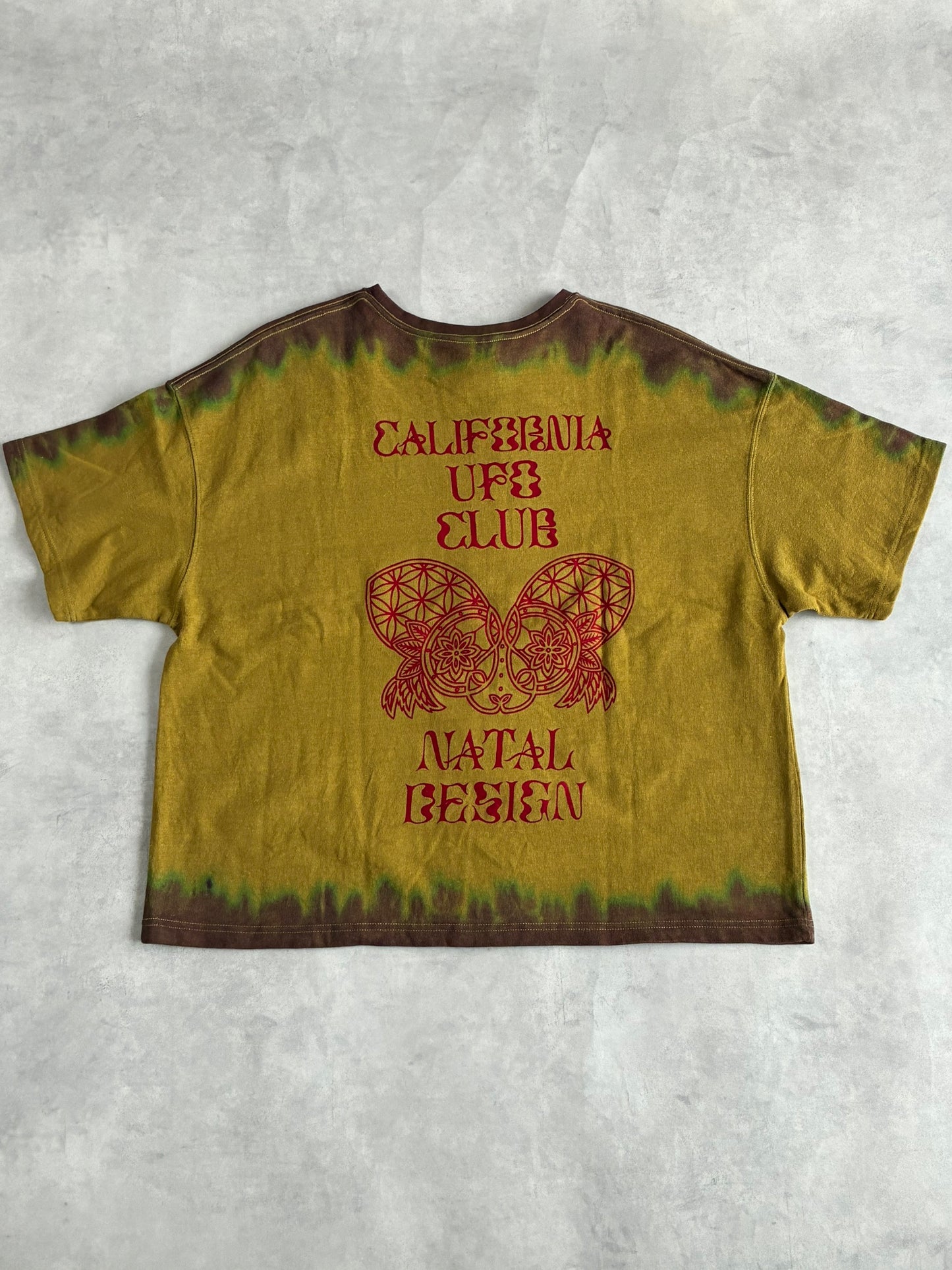 NATAL DESIGN / ネイタルデザイン FLOWER OF LIFE WIDE TEE 【New Old Stock】
