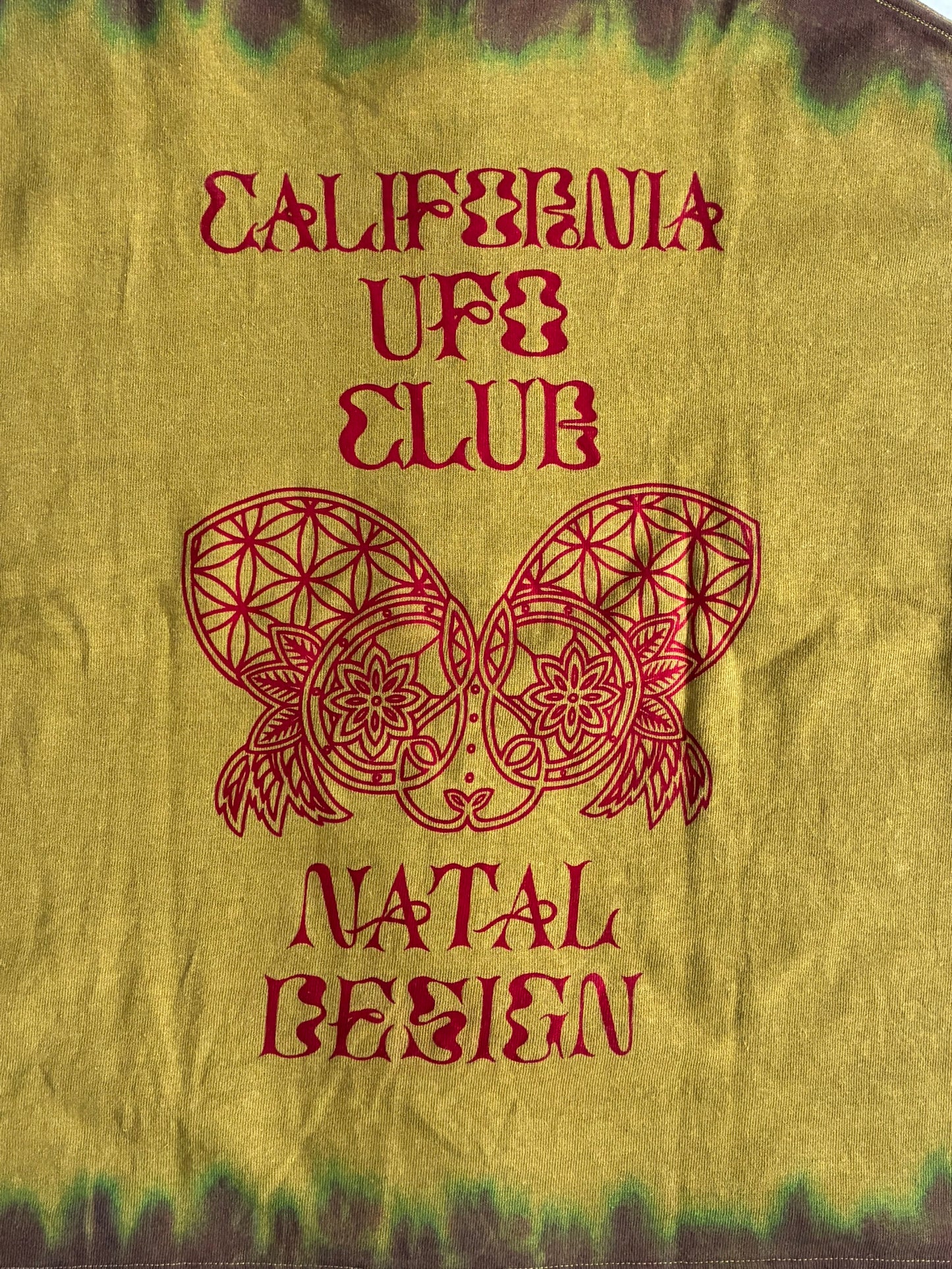 NATAL DESIGN / ネイタルデザイン FLOWER OF LIFE WIDE TEE 【New Old Stock】