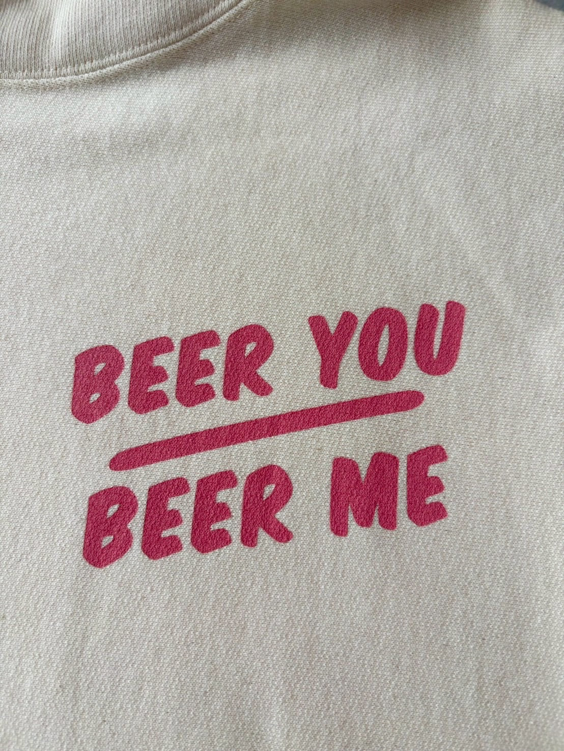 TACOMA FUJI RECORDS / タコマフジレコード  HAPPY HOUR BEER YOU BEER ME HOODIE  by Tacomafuji Records 【New Old Stock】