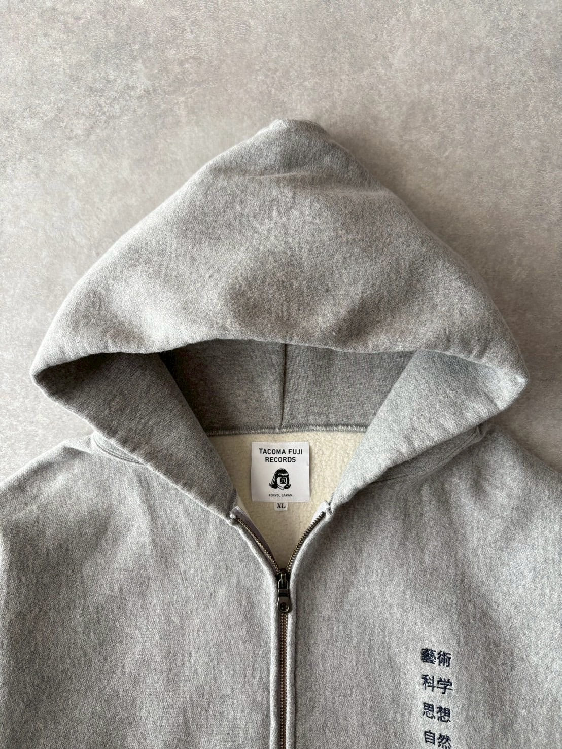 TACOMA FUJI RECORDS / タコマフジレコード 藝術科学思想自然 ZIP HOODIE【New Old Stock】