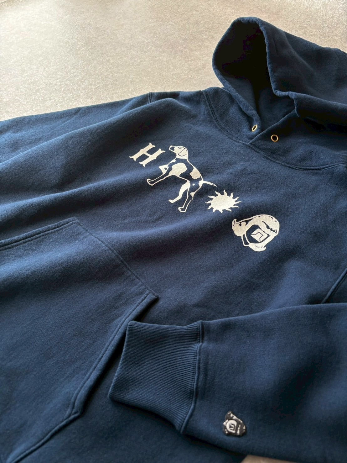 TACOMA FUJI RECORDS × Danner  / タコマフジレコード  HUNTING DOG HOODIE  designed by Jerry UKAI 【New Old Stock】