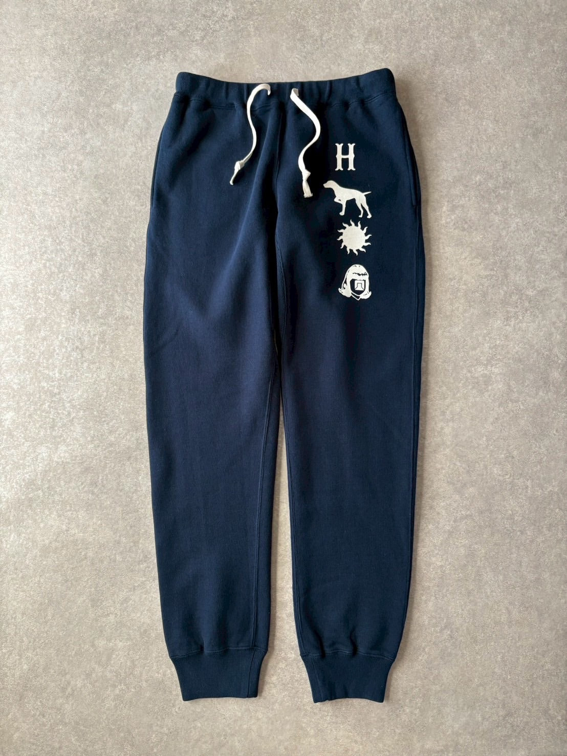 TACOMA FUJI RECORDS × Danner  / タコマフジレコード  HUNTING DOG” SWEAT PANTS designed by Jerry UKAI 【New Old Stock】
