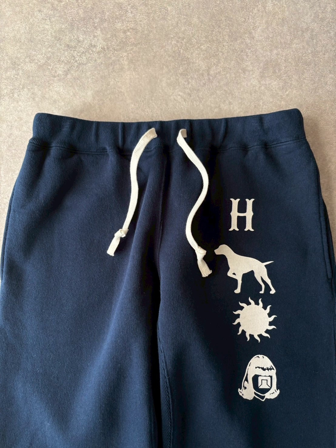 TACOMA FUJI RECORDS × Danner  / タコマフジレコード  HUNTING DOG” SWEAT PANTS designed by Jerry UKAI 【New Old Stock】