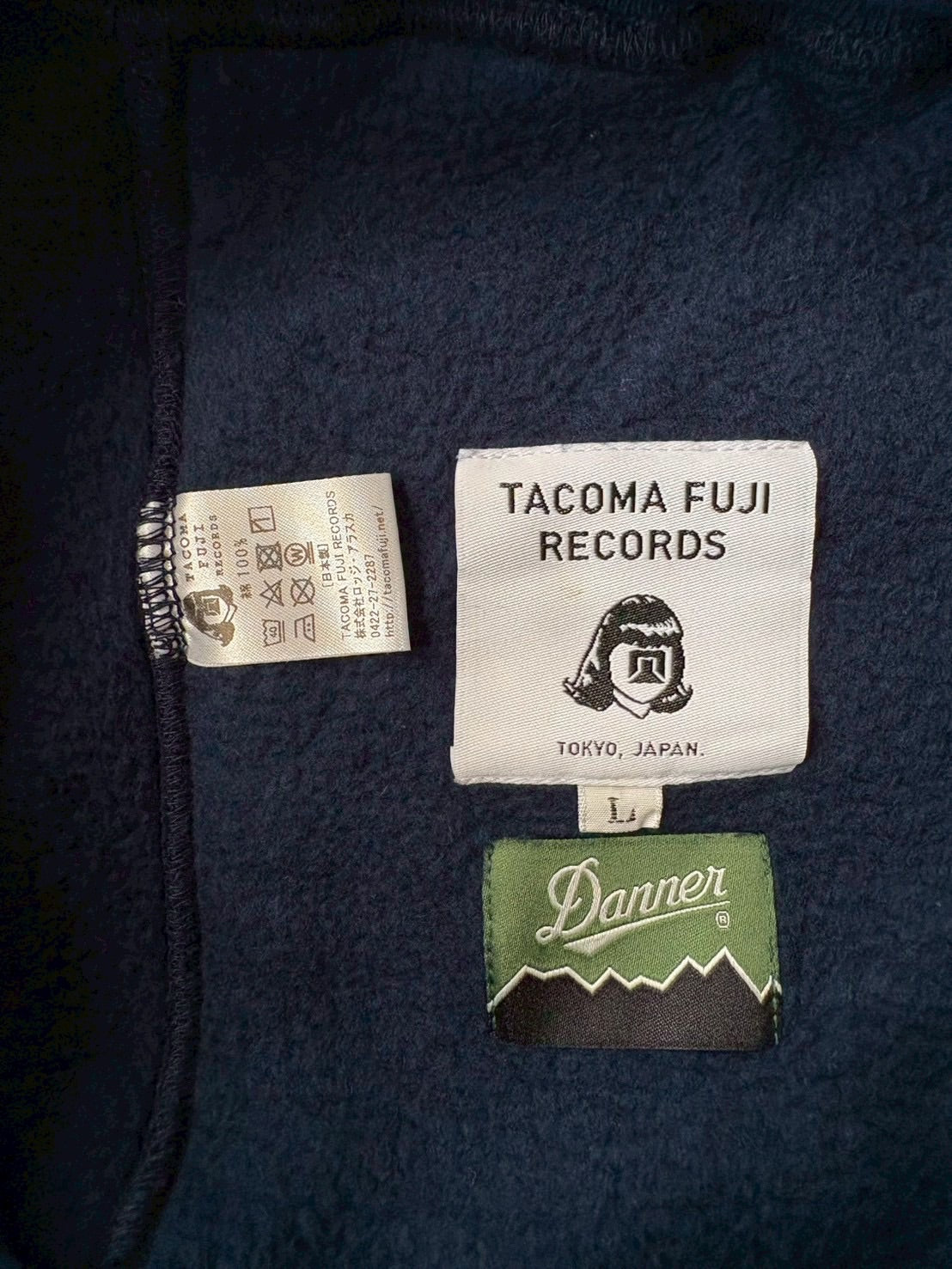 TACOMA FUJI RECORDS × Danner  / タコマフジレコード  HUNTING DOG” SWEAT PANTS designed by Jerry UKAI 【New Old Stock】