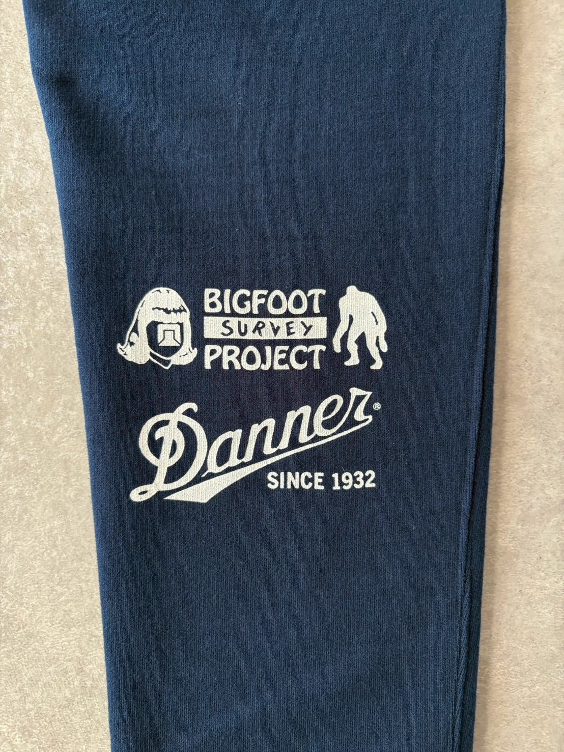 TACOMA FUJI RECORDS × Danner  / タコマフジレコード  HUNTING DOG” SWEAT PANTS designed by Jerry UKAI 【New Old Stock】
